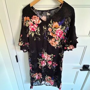 Beautiful Floral Print Dress
